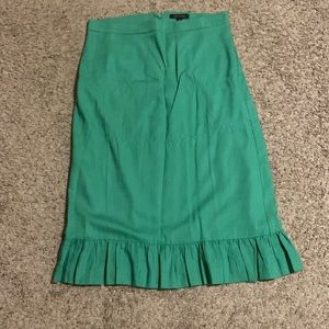 Nwt Ann Taylor Ruffle Skirt